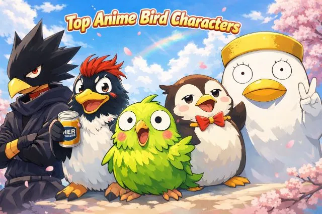 The Top Five Anime Bird Characters