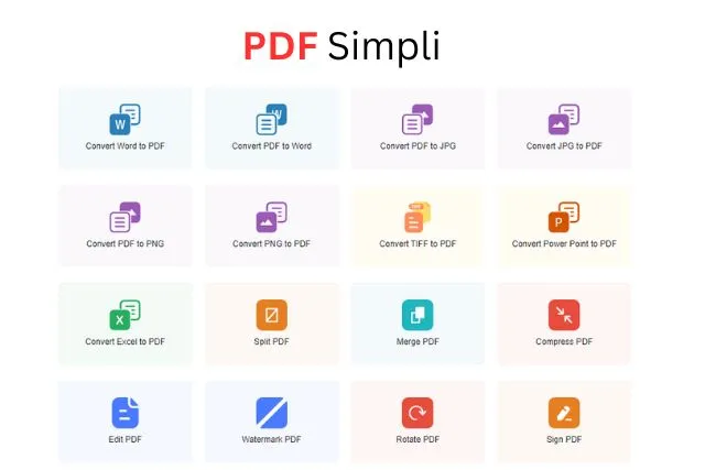 PDFsimpli: Easy to convert docx to pdf