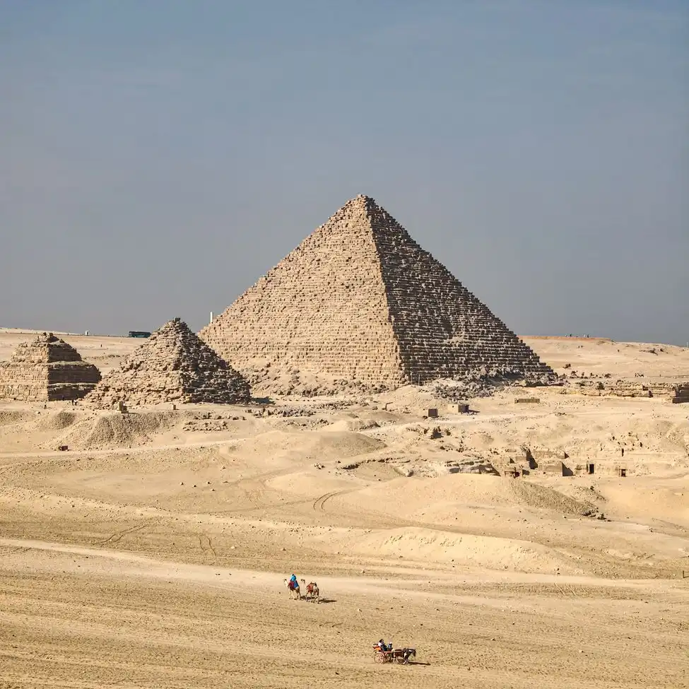 Famous Pyramids of Egypt near Cairo