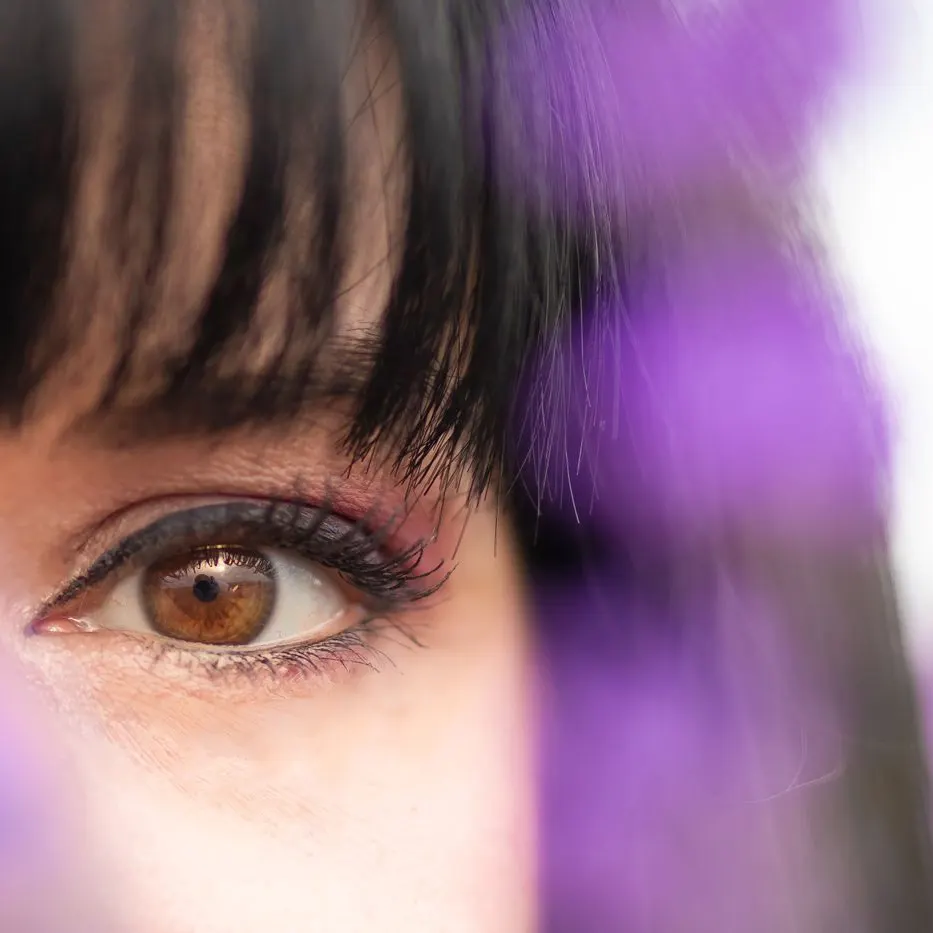 How rare are Purple Eyes?