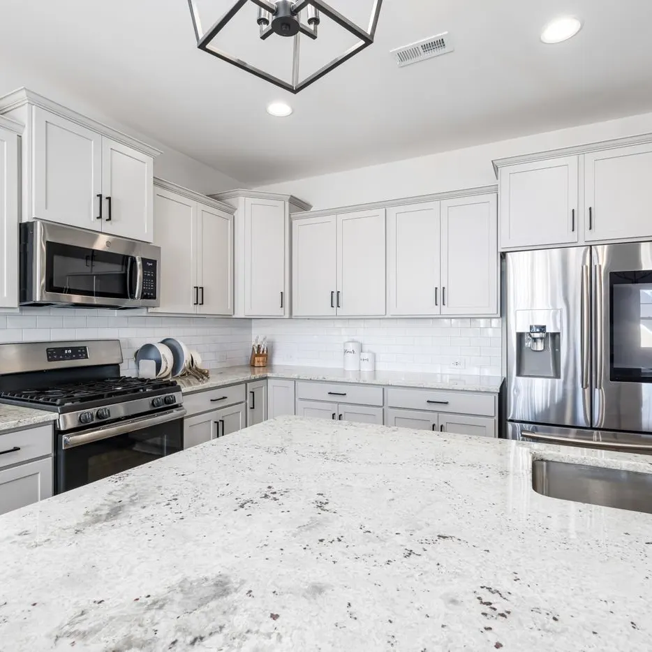 White Granite Kitchen Countertops